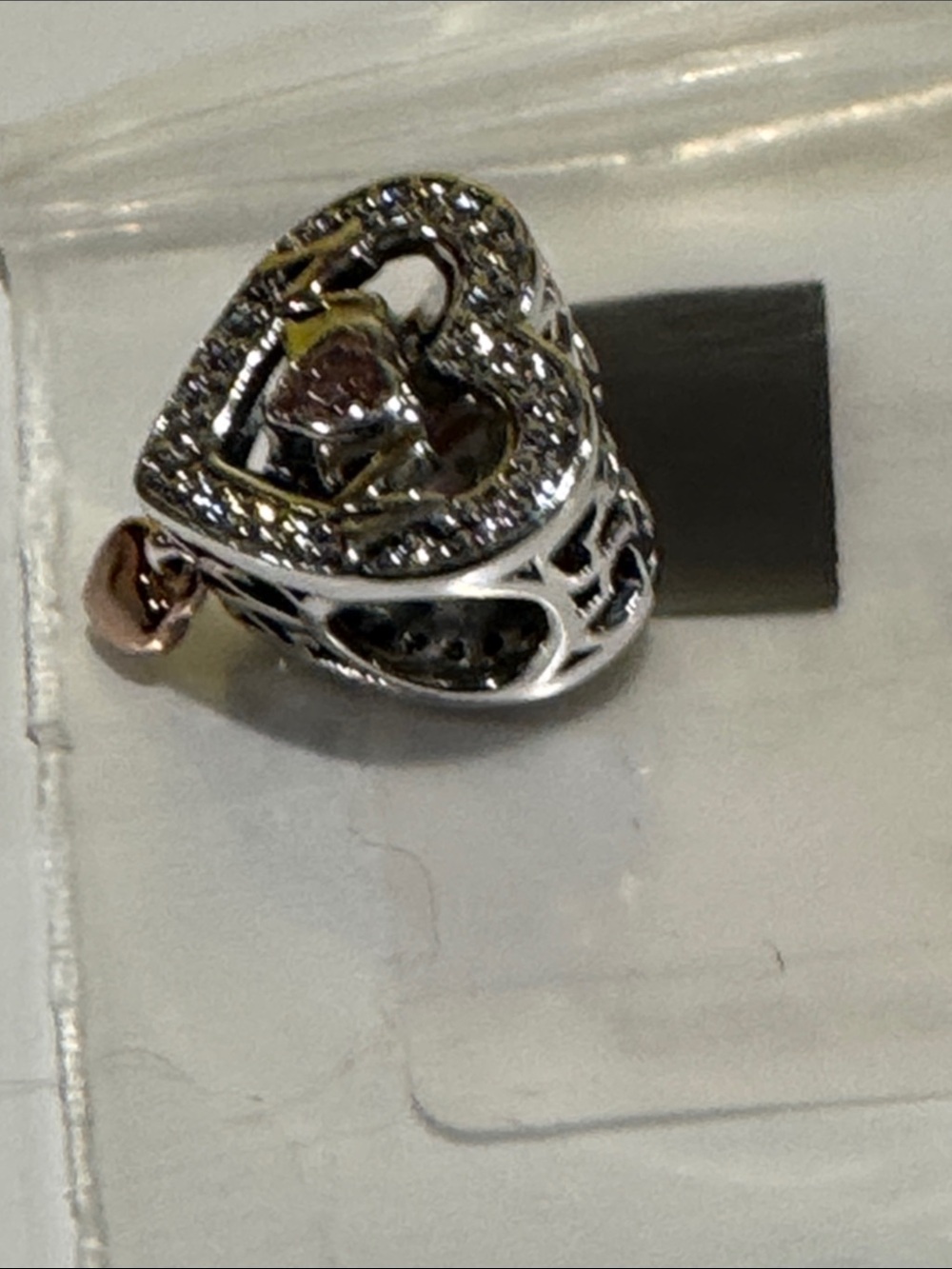 New pandora Mom & heart charm. - Picture 3 of 3